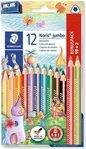 STAEDTLER 128 NC12P1 Buntstift Noris jumbo 10+2 FS