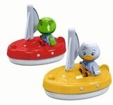AQUAPLAY 8700000270 AquaPlay 2 Segelboote + 2 Figuren