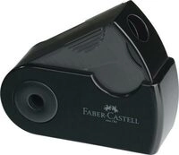 FABER-CASTELL 182710 Spitzer Klappspitzdose SLEEVE Mini schwarz