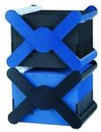 HAN H&auml;ngeregistraturkorb X-CROSS, f&uuml;r 35 Mappen, 359 x 269 x 320 mm, blau
