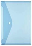 Herlitz Dokumententasche, DIN A4, PP, blautransparent