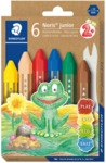 STAEDTLER 224 C6 Wachsmalkreide Noris jun 6ST