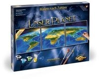 SCHIPPER 609470855 Malen nach Zahlen - Unser Planet (Triptychon)