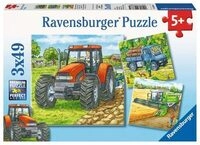 RAVENSBURGER 9388 Kinderpuzzle Gro&szlig;e Landmaschinen