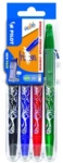 PILOT PEN 2260SG4E FTintenroller FriXion Ball 0.7 (M) Schwarz/Blau/Rot/Gr&uuml;n 4er