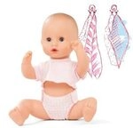 G&Ouml;TZ 2153144 Sleepy Aquini to dress Girl, 33 cm