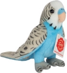 HERMANN TEDDY 94159 Wellensittich blau 13 cm