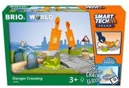 BRIO 63396500 Smart Tech Sound Abenteuer-Bahn&uuml;bergang