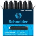 SCHNEIDER 6601 Standard-Tintenpatronen schwarz, Packung mit 6 St&uuml;ck