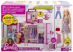 Barbie Traumkleiderschrank und blonde Puppe, &uuml;ber 60 cm Breiter Schrank, mehr als 30