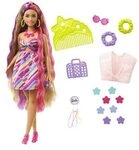 MATTEL HCM89 Barbie Totally Hair Puppe (blond/pinke Haare) inkl. Styling-Zubeh&ouml;r