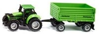 SIKU 1606 DEUTZ-FAHR mit Fortuna 2-Achs-Anh&auml;nger