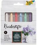 Folia Kreidestifte Set, 6 Stifte sortiert