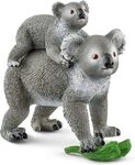 SCHLEICH 42566 Koala Mutter mit Baby