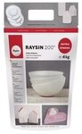 RAYHER 34410102 Gie&szlig;pulver "Raysin" 200, wei&szlig;, Beutel 4 kg