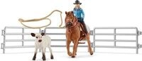 SCHLEICH 42577 Team Roping mit Cowgirl