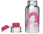 ERGOBAG ERG-EBO-001-002 Edelstahl Trinkflasche Prinzessin, silber