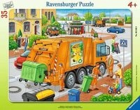 RAVENSBURGER 6346 Kinderpuzzle M&uuml;llabfuhr