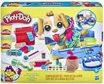Play-Doh Tierarzt Spielset mit Spielzeughund, Tragebox, 10 Knetwerkzeugen und 5