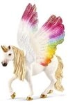 SCHLEICH 70576 Gefl&uuml;geltes Regenbogeneinhorn