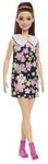 MATTEL HBV19 Barbie Fashionistas Puppe im Kleid mit G&auml;nsebl&uuml;mchenmuster