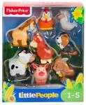 Fisher-Price Little People Bauernhoftiere Set , Set mit acht Figuren