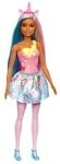 MATTEL HGR21 Barbie Dreamtopia Einhorn-Puppe im Regenbogen-Look