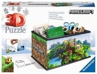 RAVENSBURGER 11286 3D-Puzzle 216 Teile Aufbewahrungsbox Minecraft