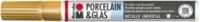 Marabu 12331084 Marabu Porcelain & Glas Painter Gold 084, 1-2 mm