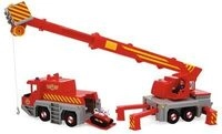 SIMBA 109252517 Feuerwehrnann Sam Rettungskran 2-in-1