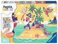 RAVENSBURGER 05591 Kinderpuzzle puzzle & play Pirate Adventure