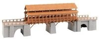 FALLER 120527 H0 Eisenbahn-Holzbr&uuml;cke, Ep. I