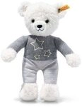 Steiff Light at Night Knuffi Teddyb&auml;r wei&szlig;/grau, 30 cm