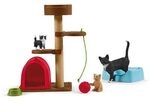 SCHLEICH 42501 Spielspa&szlig; f&uuml;r niedliche Katzen