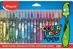 Maped Filzstifte, Fasermaler COLOR'PEPS MONSTER mit mittlerer Spitze - x24 Stifte