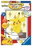 RAVENSBURGER 20084 Malen nach Zahlen Pikachu
