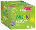 KREUL 2305 MUCKI Fingerfarben #wildChild 8 x 150ml
