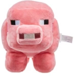 Mattel Minecraft Pig Pl&uuml;schfigur, ca. 20 cm