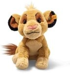STEIFF 024665 Soft Cuddly Friends Disney Originals Simba, 26 cm