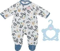 ZAPF 706824 Baby Annabell Strampler blau Bl&auml;tter 43 cm