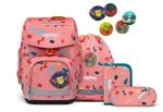 ergobag CUBE MAIN Schulrucksack-Set ZitronenfaltB&auml;r, 5-teilig