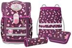 McNeill Schulranzen-Set ERGO COMPLETE RUBY, 5-teilig