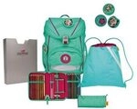 DERDIEDAS 8505152 5-teiliges Schulrucksack-Set Ergoflex Peppermint Pony