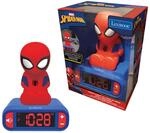 Lexibook MARVEL SPIDER-MAN Wecker mit 3D Nachtlicht-Figur