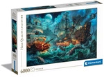 CLEMENTONI 36530 Puzzle 6000 Teile High Quality Collection Pirates Battle