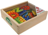 LENA&reg; 65823 Holz Magnet Buchstaben