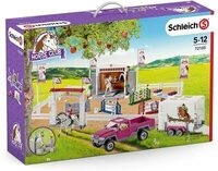 SCHLEICH 72105 Gro&szlig;es Reitturnier mit Pick-Up und Pferdeanh&auml;nger