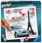 RAVENSBURGER 28996 Malen nach Zahlen Lovely Paris