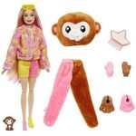 MATTEL HKR01 Cutie Reveal Barbie Jungle Series - Monkey