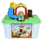 SPIN MASTER 6060195 Mighty Express Farmbahnhof Spielset mit Farm-Frieda